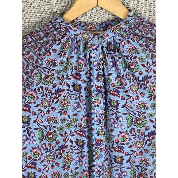 Boden Blouse Floral Fairy Women’s 12 Button Up Boho Cottagecore Maximalism - Picture 11 of 14